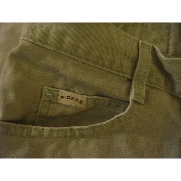 Vintage Denim Riders light blue womens 10M mom shorts higher waisted - Picture 2 of 9